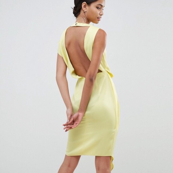 Dresses & Skirts - ASOS yellow dress